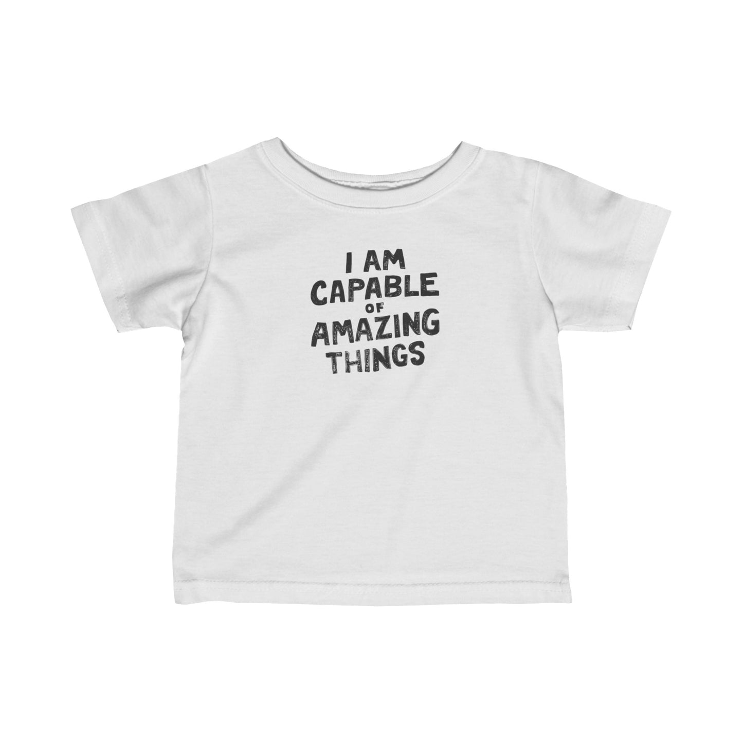 I am Capable of Amazing Things Baby Tee