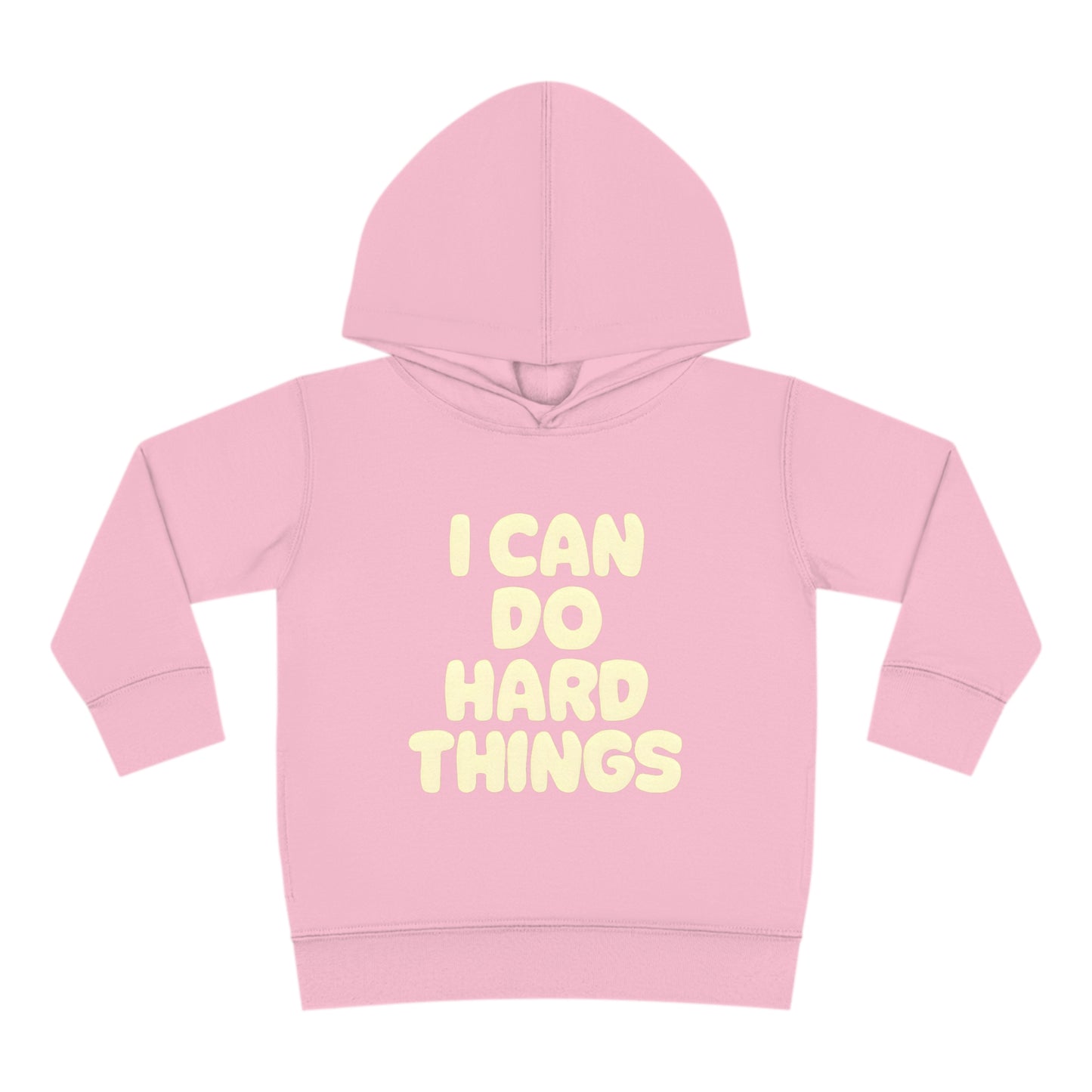 I Can Do Hard Things Toddler Hoodie