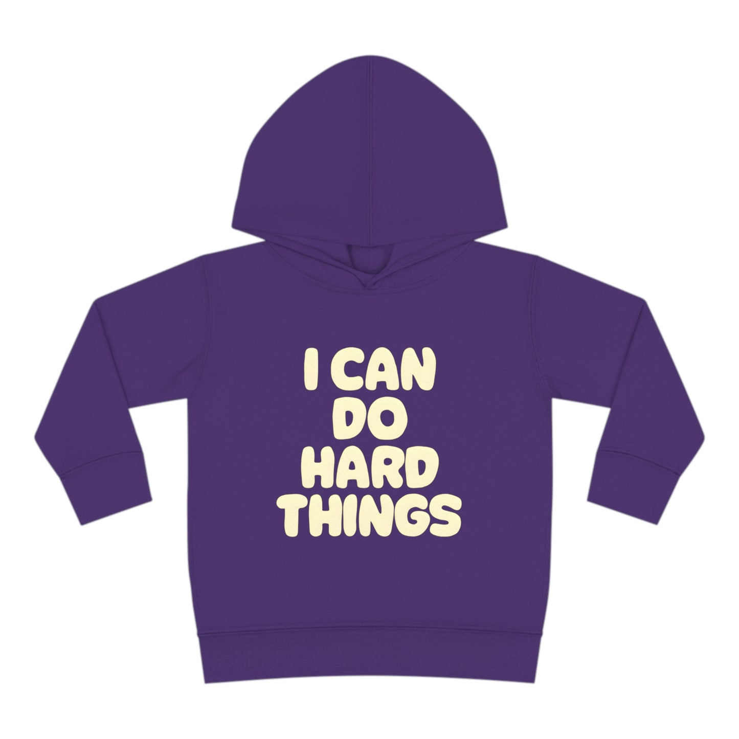 I Can Do Hard Things Toddler Hoodie