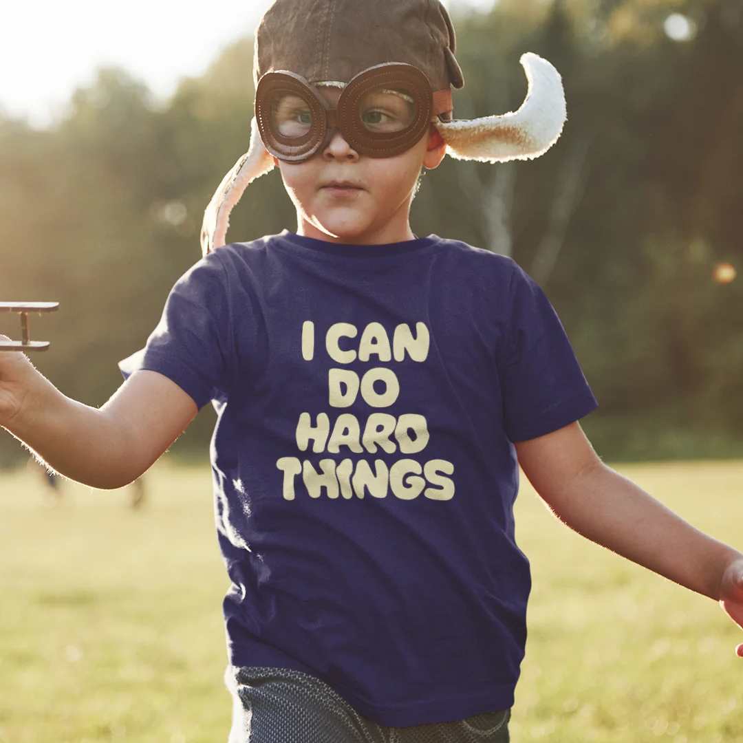 I Can Do Hard Things Toddler Tee