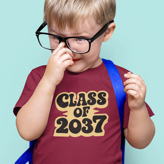 Class of 2037 Retro Toddler Tee